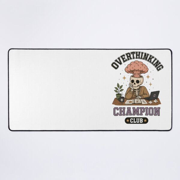 Item preview, Overthinking Champion Club designed and sold by abieran.
