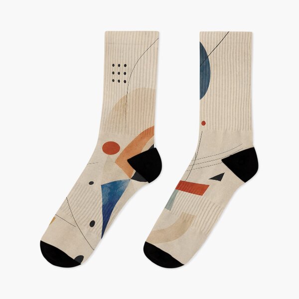 Item preview, Minimalist Geometric Abstract – Bauhaus Mid Century Modern Art designed and sold by GutyzDesignsES.