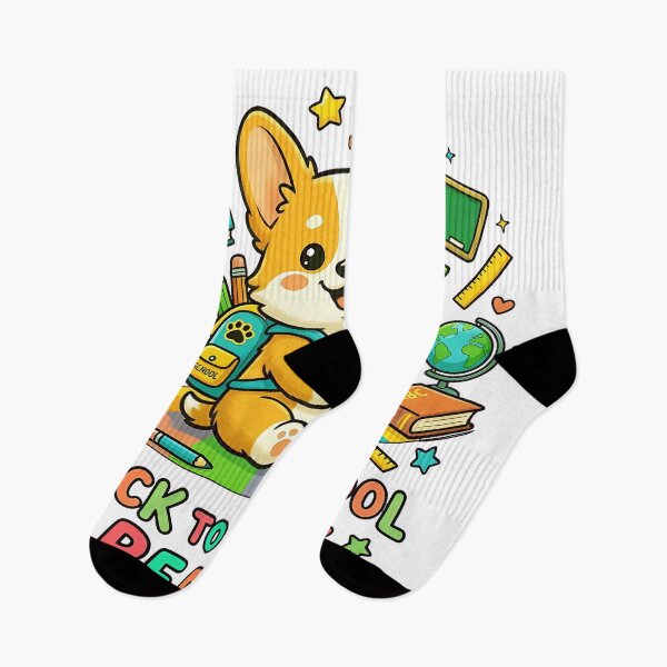 Item preview, Cute Corgi Back to School Ready Shirt, Funny Corgi School Supplies Apple Tee, Corgi Back to School Gift for Kids and Dog Lovers designed and sold by Wearable Canvas...