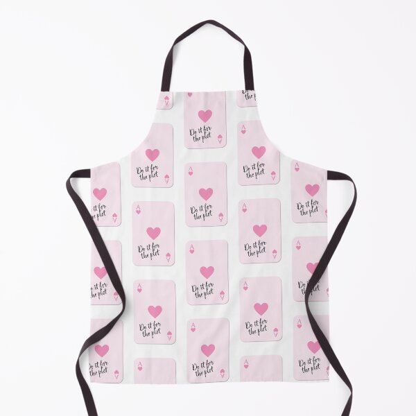 Item preview, Pink Ace of Hearts Playing Card Design ft. "Do It For The Plot" Funny Sassy Quote designed and sold by SpringTeaDesigns.