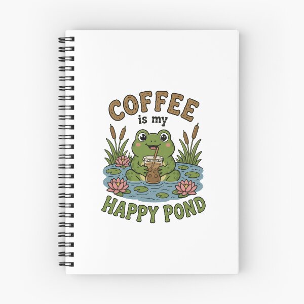 Item preview, Frog Enjoying Coffee designed and sold by abieran.