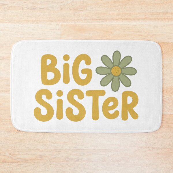 Item preview, Big Sister Groovy Daisy Retro – Cute Sibling Reveal Outfit designed and sold by raedattia.