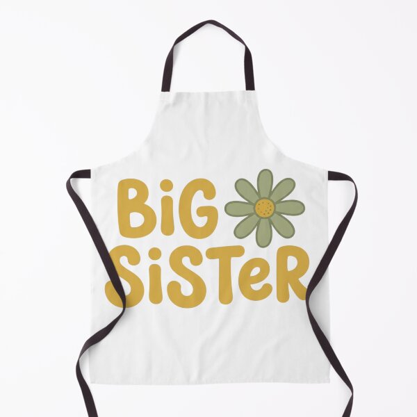 Item preview, Big Sister Groovy Daisy Retro – Cute Sibling Reveal Outfit designed and sold by raedattia.