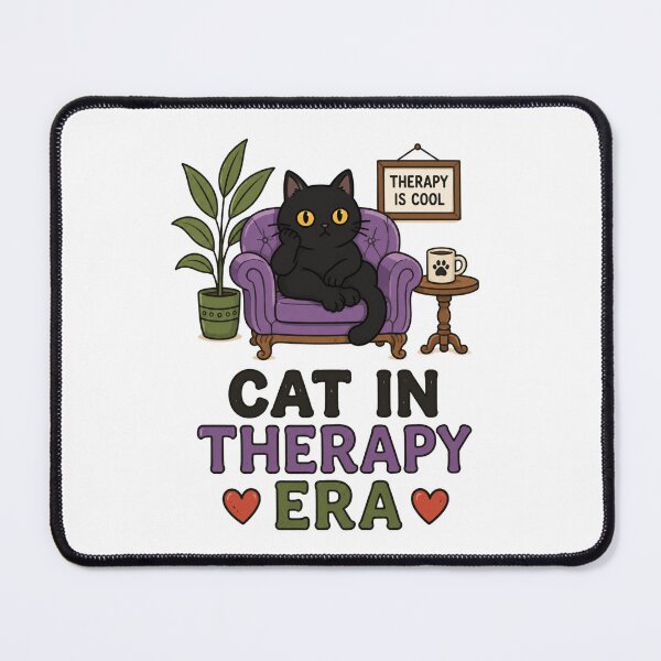 Item preview, Cat in Therapy Era designed and sold by abieran.