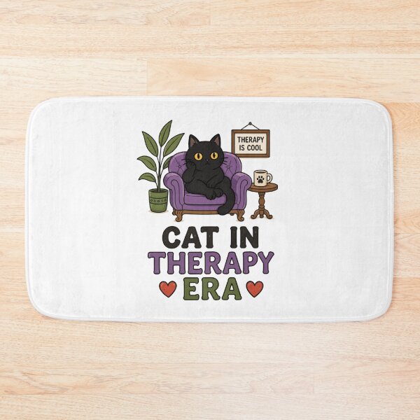 Item preview, Cat in Therapy Era designed and sold by abieran.