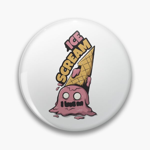 Item preview, Melting Pink Ice Scream Monster Cone designed and sold by ndesigne.