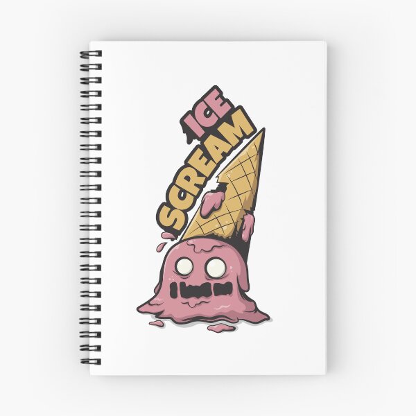 Item preview, Melting Pink Ice Scream Monster Cone designed and sold by ndesigne.