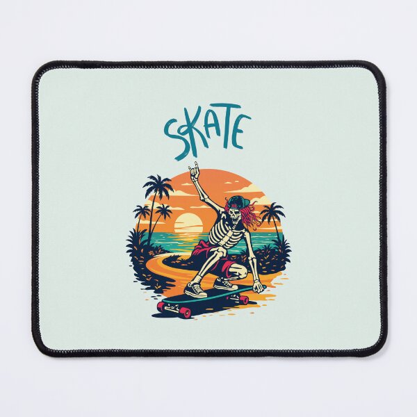 Item preview, Skater Skeleton at Sunset designed and sold by FanFest.
