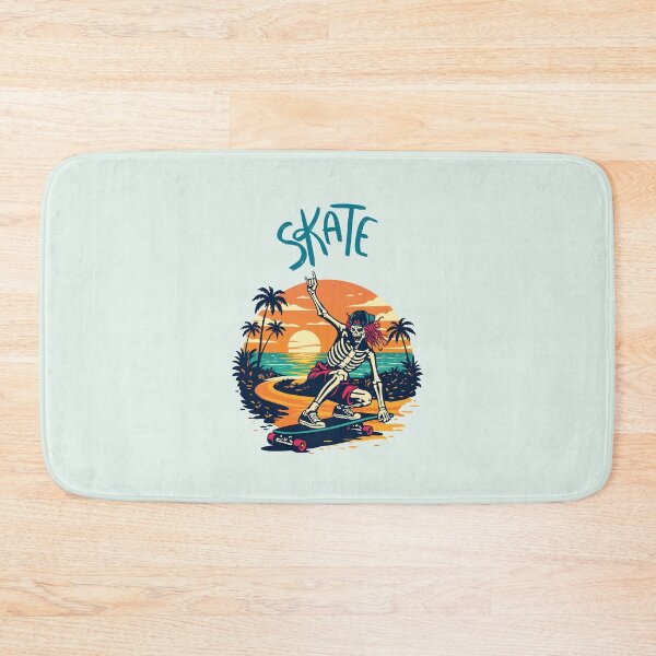 Item preview, Skater Skeleton at Sunset designed and sold by FanFest.