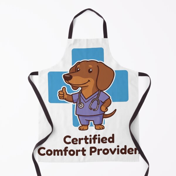Item preview, Dachshund Nurse Gift Funny Certified Comfort Provider Tee designed and sold by jgoteiner.
