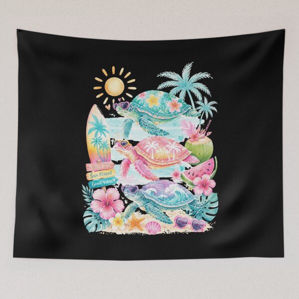 Item preview, Tropical Sea Turtle Paradise designed and sold by abieran.