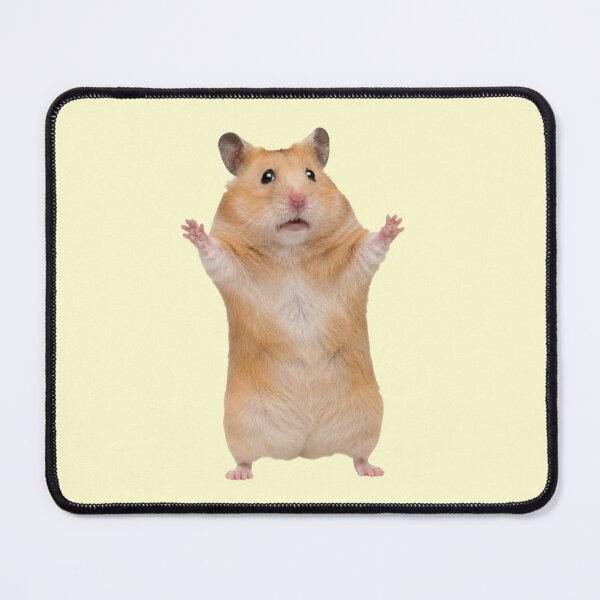 Item preview, Surprised Cute Hamster Kids Room Illustration designed and sold by bosamji.