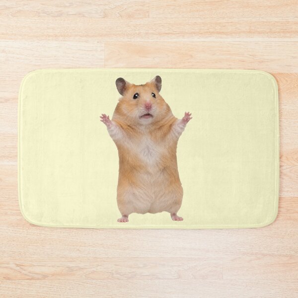 Item preview, Surprised Cute Hamster Kids Room Illustration designed and sold by bosamji.
