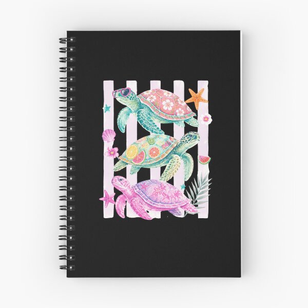 Item preview, Colorful Sea Turtles on Black designed and sold by abieran.