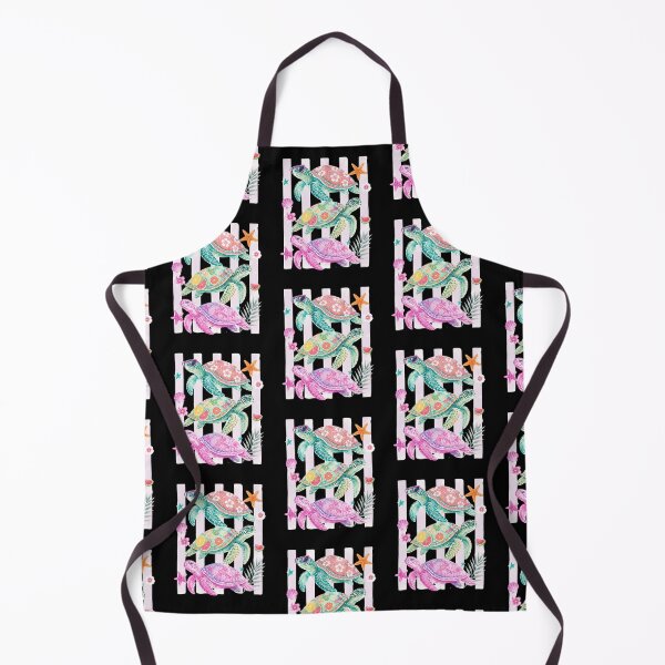 Item preview, Colorful Sea Turtles on Black designed and sold by abieran.