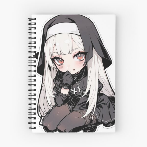 Item preview, Cute Gothic Waifu Chibi designed and sold by AnimDream .