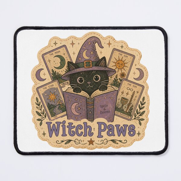 Item preview, Witchy cat design designed and sold by weedleaf420.
