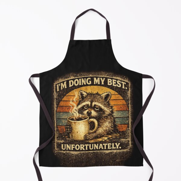 Item preview, I’m Doing My Best Funny Raccoon designed and sold by CMA Design Studio.