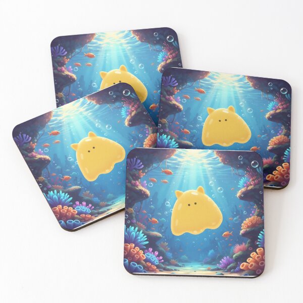Item preview, Kawaii Flapjack Octopus Underwater designed and sold by Hugo-Biz.
