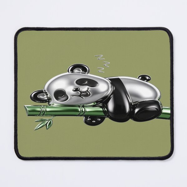 Item preview, Sleeping Panda on Bamboo, The Sweetness of Sleep designed and sold by RAYBIL.