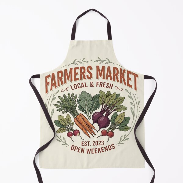 Item preview, Farmers Market Vintage Fresh Vegetables Local and Organic Retro designed and sold by PACS0011.
