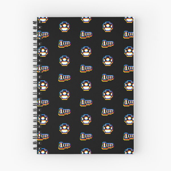 Item preview, 1up Mushroom Glitch Pattern - Dark designed and sold by animinimal.