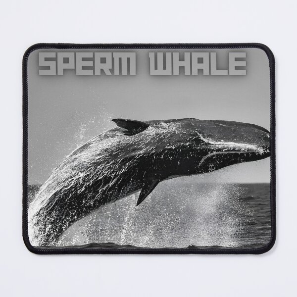 Item preview, Majestic Sperm Whale Leaping from Ocean designed and sold by Nadir071010.