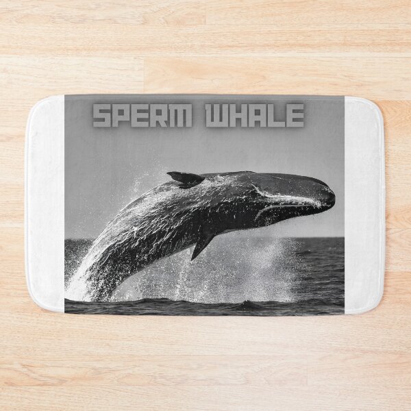 Item preview, Majestic Sperm Whale Leaping from Ocean designed and sold by Nadir071010.