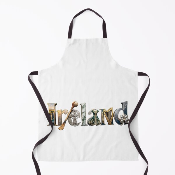 Item preview, Ireland Heritage Typography – Irish Culture & Celtic Symbols Design designed and sold by VladisWorld.