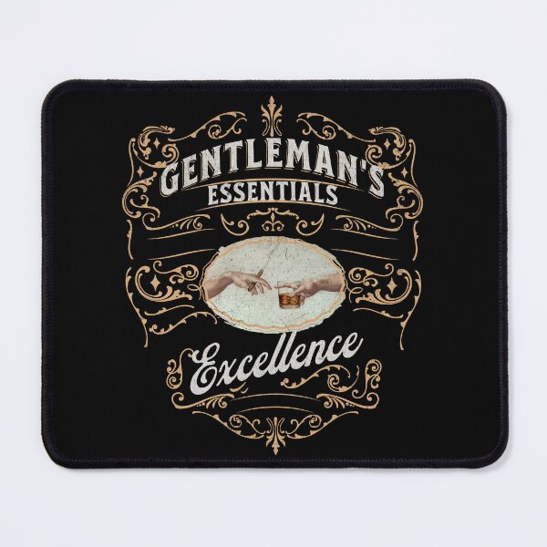Item preview, Creation of Adam - Genetleman Whiskey and Cigar Vintage designed and sold by Nacho Average Designs.