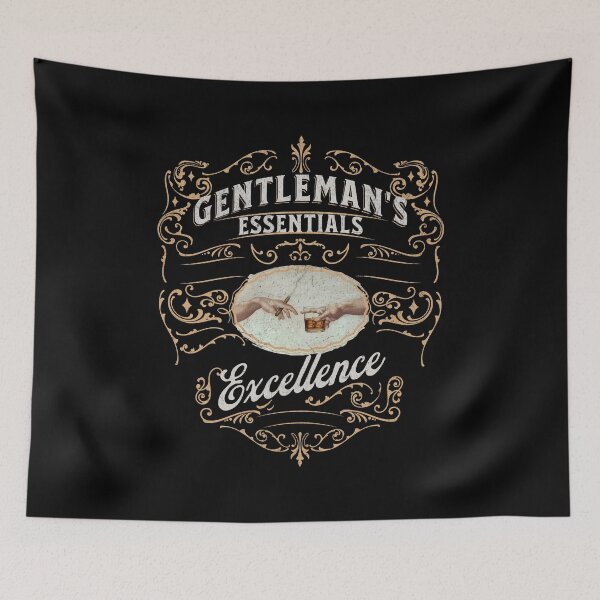 Item preview, Creation of Adam - Genetleman Whiskey and Cigar Vintage designed and sold by Nacho Average Designs.