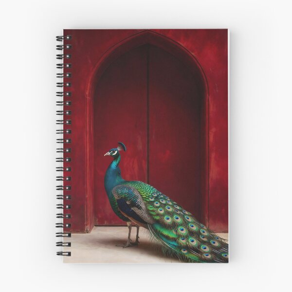 Item preview, Peacock Wall Art Exotic Bird Print Jewel Tone Photography Colorful Feather Artwork Luxury Maximalist Interior Decor Statement Poster designed and sold by Kzara Visual.
