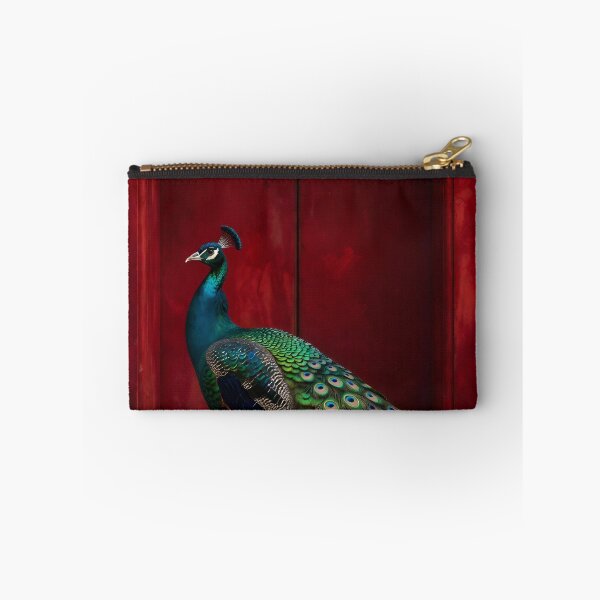 Item preview, Peacock Wall Art Exotic Bird Print Jewel Tone Photography Colorful Feather Artwork Luxury Maximalist Interior Decor Statement Poster designed and sold by Kzara Visual.