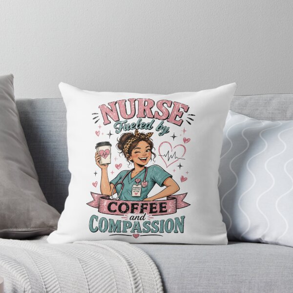 Item preview, Nurse Fueled by Coffee and Compassion designed and sold by CMA Design Studio.