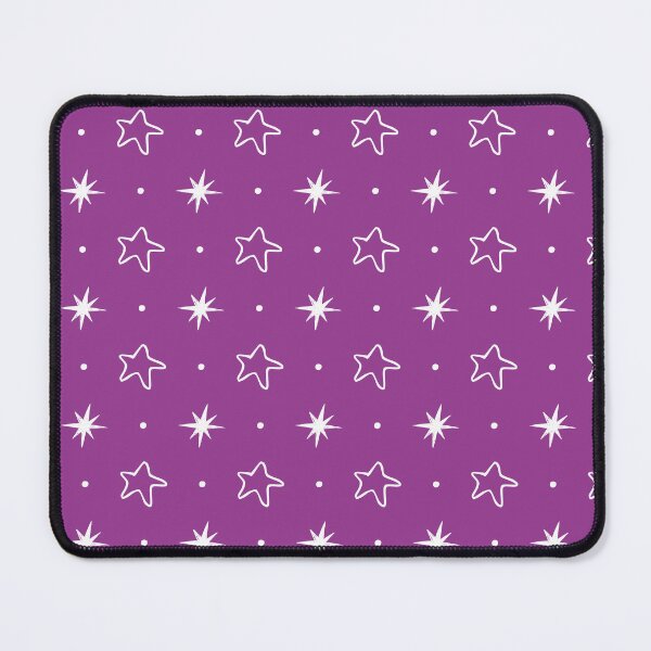 Item preview, Hand-Drawn Star Pattern | Whimsical Celestial Stars | Cute Starry Night Doodle | Purple and White Star | Minimalist Celestial Pattern | Magical Starry Sketch designed and sold by VivaFy.