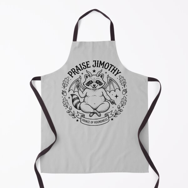 Item preview, Praise Jimothy Raccoon Baphomet With Wings And Horns designed and sold by ThreadRiotTees.