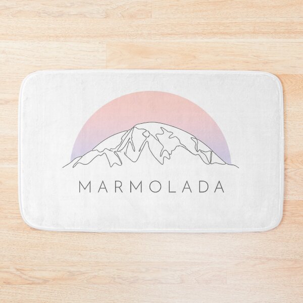 Item preview, Marmolada Queen of the Dolomites | Minimalist Mountain Line Art designed and sold by Studio22design.
