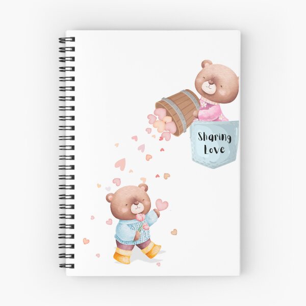 Item preview, Sharing Love Teddy Bear | Cute Pocket Design designed and sold by bloombyomnia.