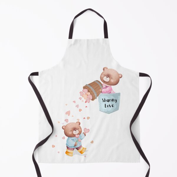 Item preview, Sharing Love Teddy Bear | Cute Pocket Design designed and sold by bloombyomnia.