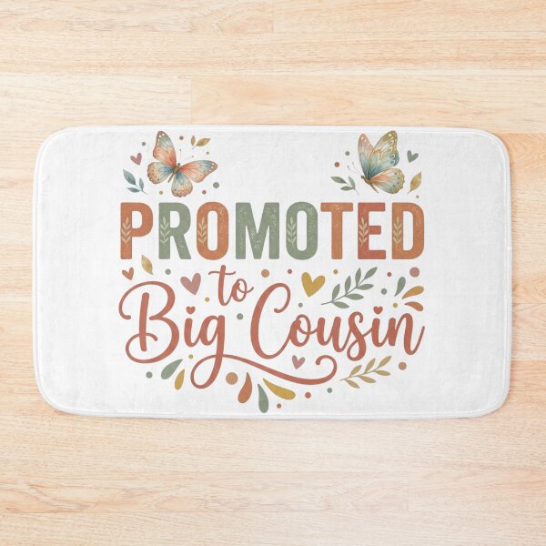 Item preview, Promoted to Big Cousin Boho Butterfly Pregnancy Announcement Gift designed and sold by raedattia.