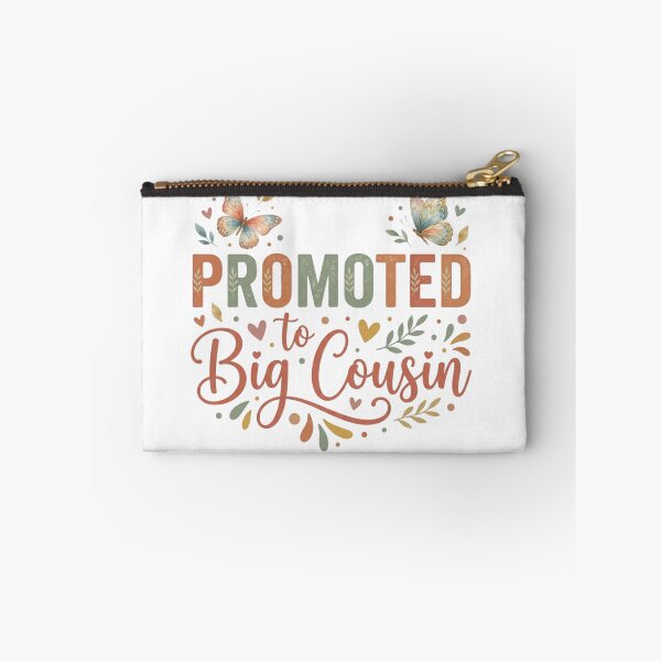 Item preview, Promoted to Big Cousin Boho Butterfly Pregnancy Announcement Gift designed and sold by raedattia.