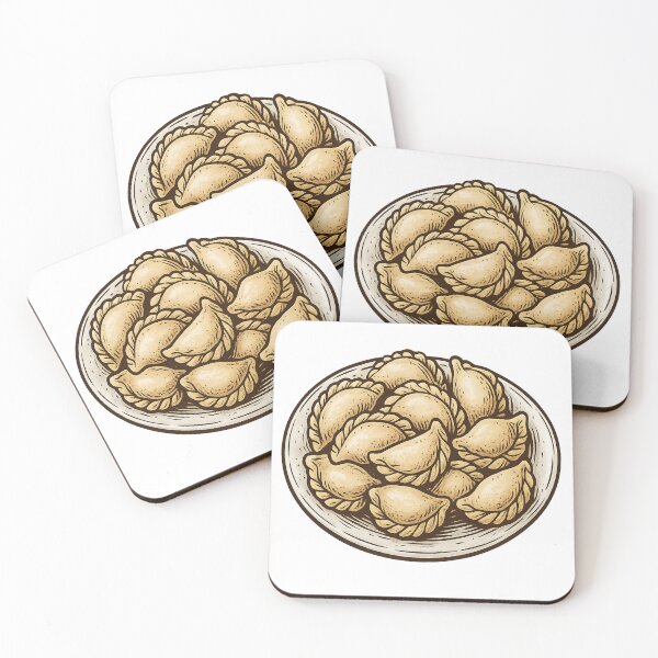 Item preview, Plate of Pierogi – Traditional Polish Dumplings Design designed and sold by JOANNASKAH.