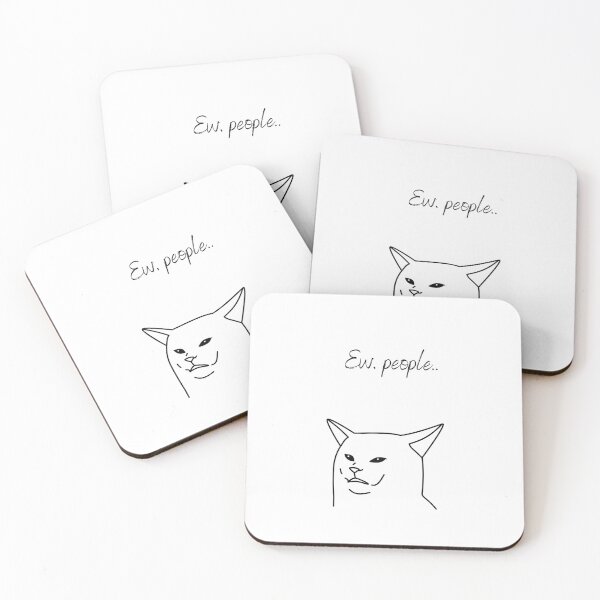 Item preview, Ew People Funny Cat Introvert designed and sold by Broken143.