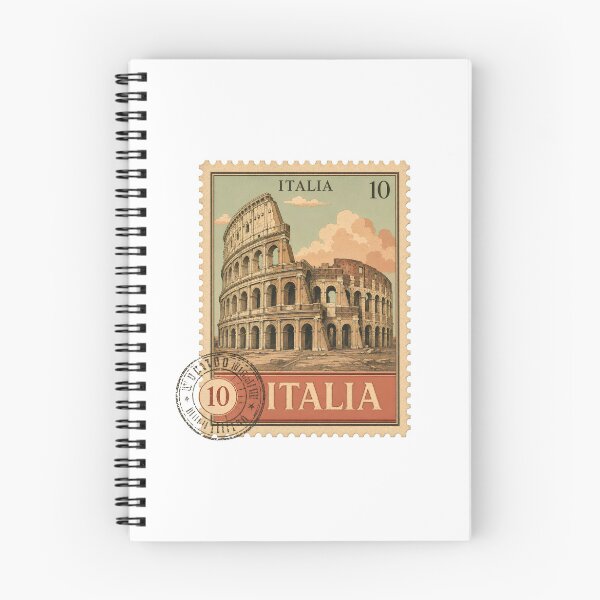 Aperçu de l'œuvre Timbre de Rome Italie créée et vendue par bobcatmarty.