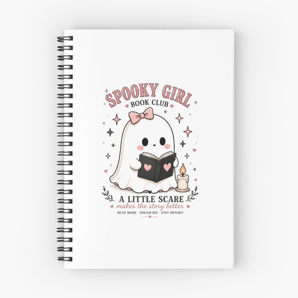 Item preview, Spooky Girl Book Club designed and sold by abieran.