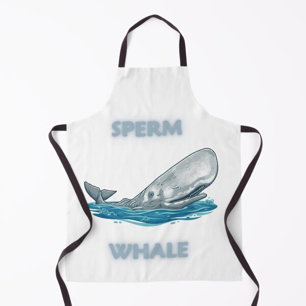 Item preview, Stylized Sperm Whale Marine Life Illustration designed and sold by Nadir071010.