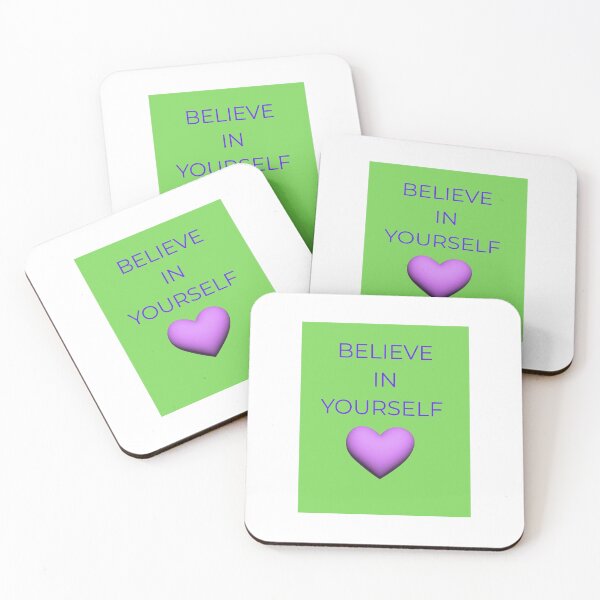 Item preview, Believe In Yourself Typography designed and sold by FawnPurpleHeart.