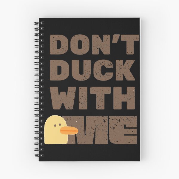Item preview, Don't duck with me designed and sold by InkRiot Studios.