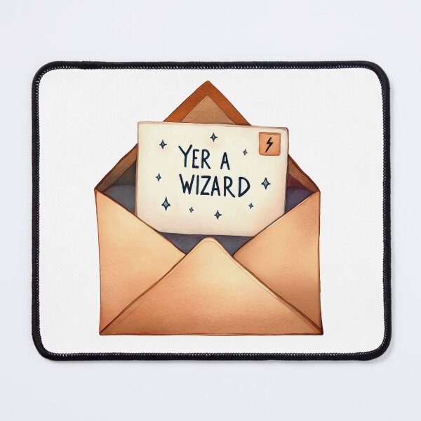 Item preview, Yer A Wizard HP Letter designed and sold by pixiedustpaint.