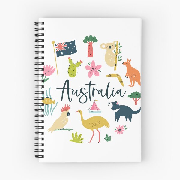 Item preview, Cute Australia Landmarks Animals Art designed and sold by RiderSpoon.